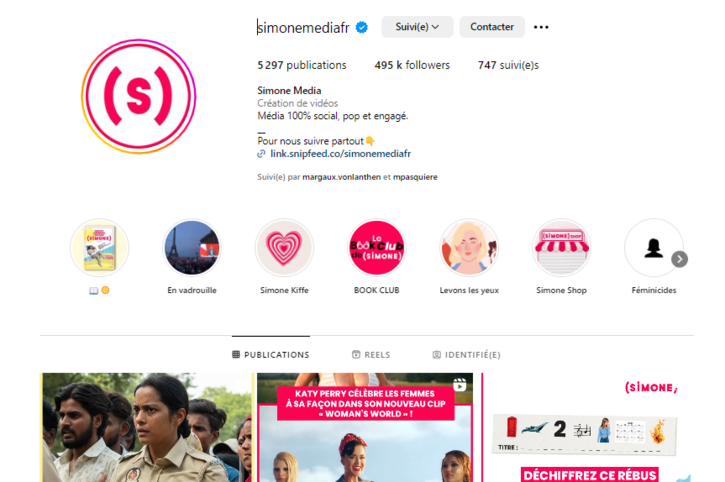 Un gramme d’Insta: S’informer pop et engagé