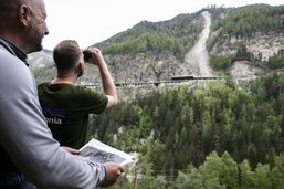 Reportage: En mission avec les géologues qui surveillent le val d’Anniviers