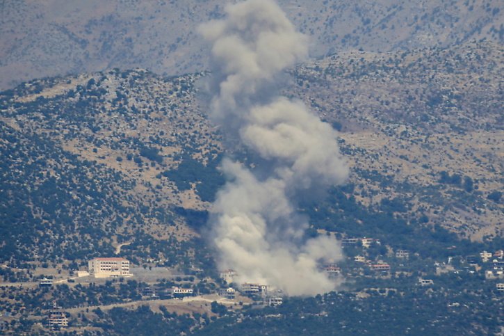 Les violences entre le Hezbollah et Israël ont récemment gagné en intensité dans le sud du Liban. © KEYSTONE/EPA/STR