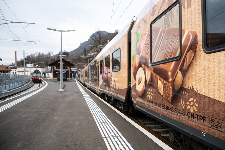 Broc-Chocolaterie: La fréquentation de la gare prend l’ascenseur