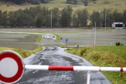 Le Valais en situation particulière, 230 personnes évacuées